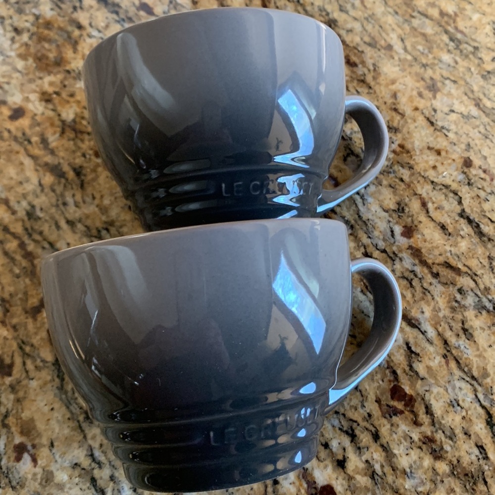 NWT LE CREUSET ONLY ONE 400ml Giant Cappuccino Cup, Flint